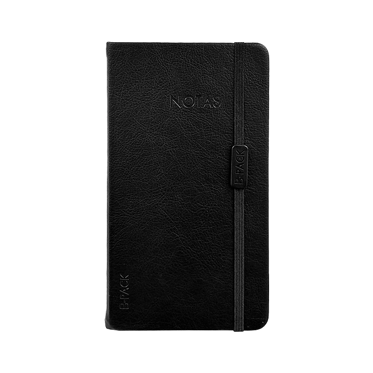 Cuaderno Tapa Dura FW B-Pack Negro con Elastico Cocido Art.201465